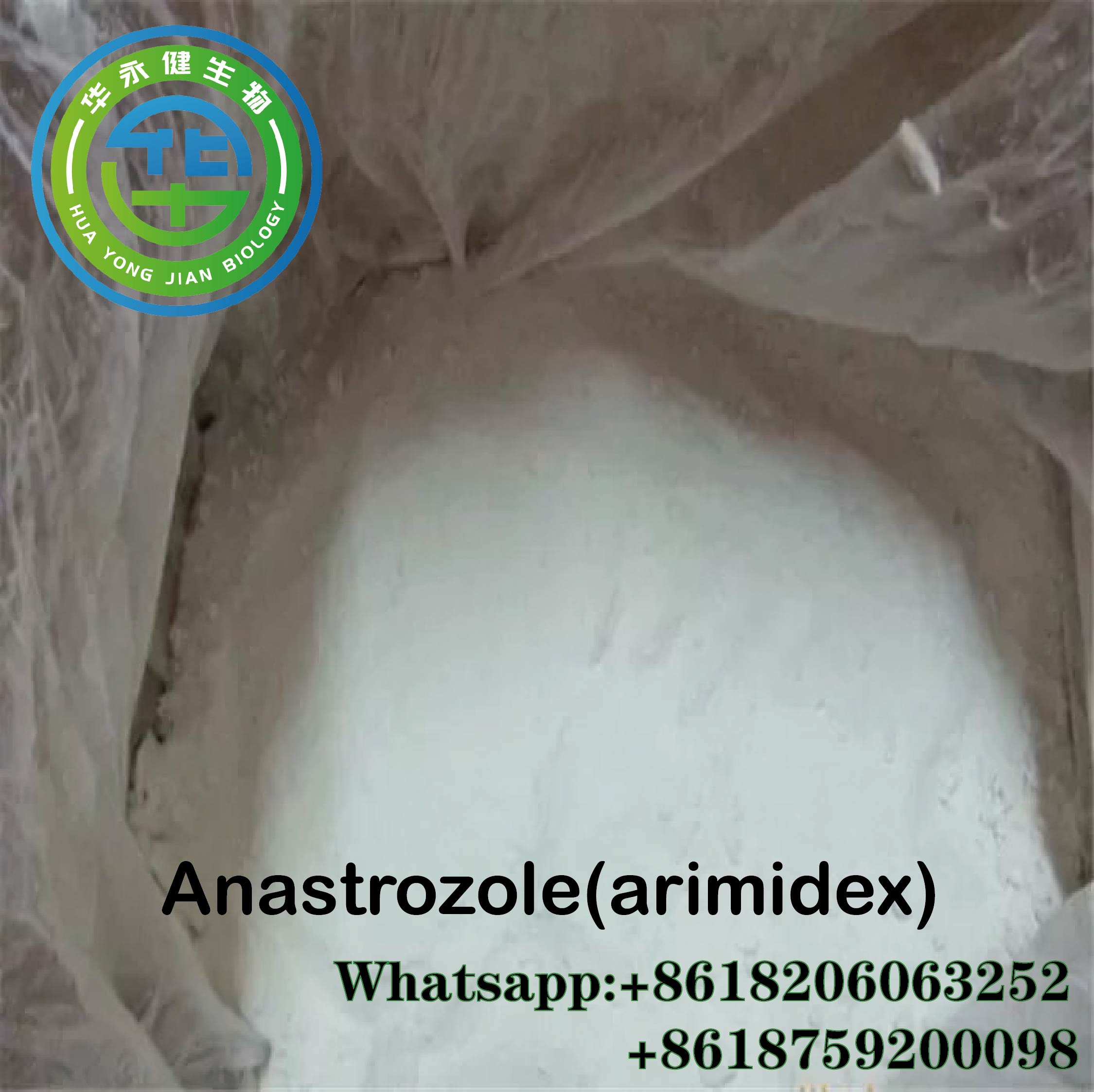 99% Purity Anti Estrogen Steroids  Raw Powder <a href='/anastrozole/'>Anastrozole</a> / Arimidex for Muscle Gaining CAS 120511-73-1