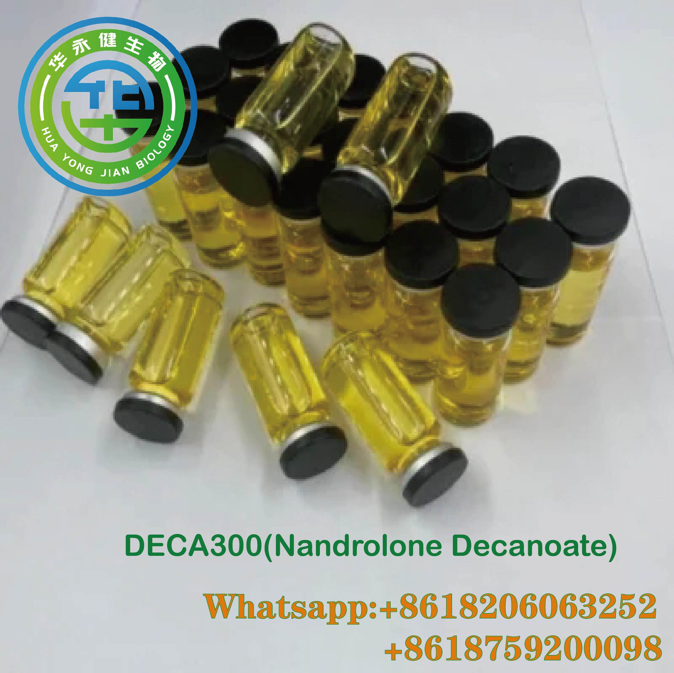  Synthetic <a href='/injectable-anabolic-steroids/'>Injectable Anabolic Steroids</a> DECA300 300 Mg/Ml Yellow Color Oil Nandrolone Decanoate 300