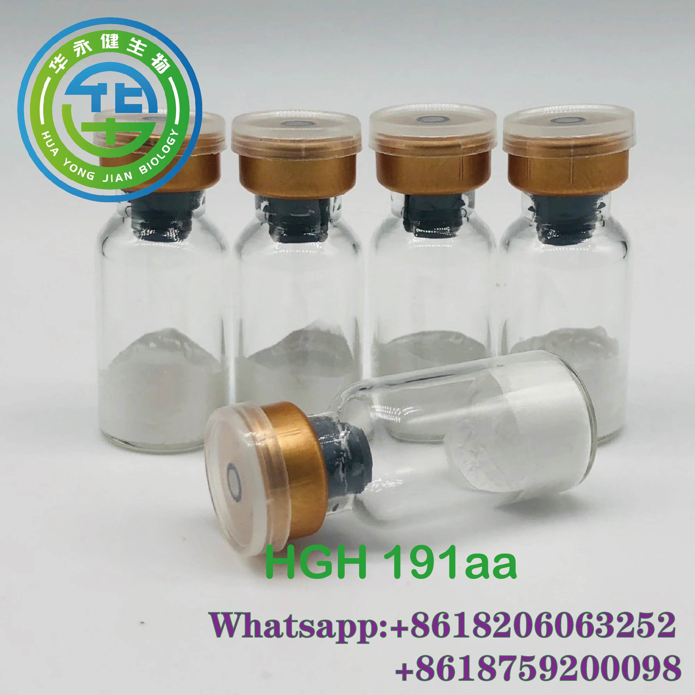 <a href='/human-growth/'>Human Growth</a> Hormone Peptide 100iu Blue top grade with Blood Test Result Report <a href='/hgh/'>HGH</a> 191AA 