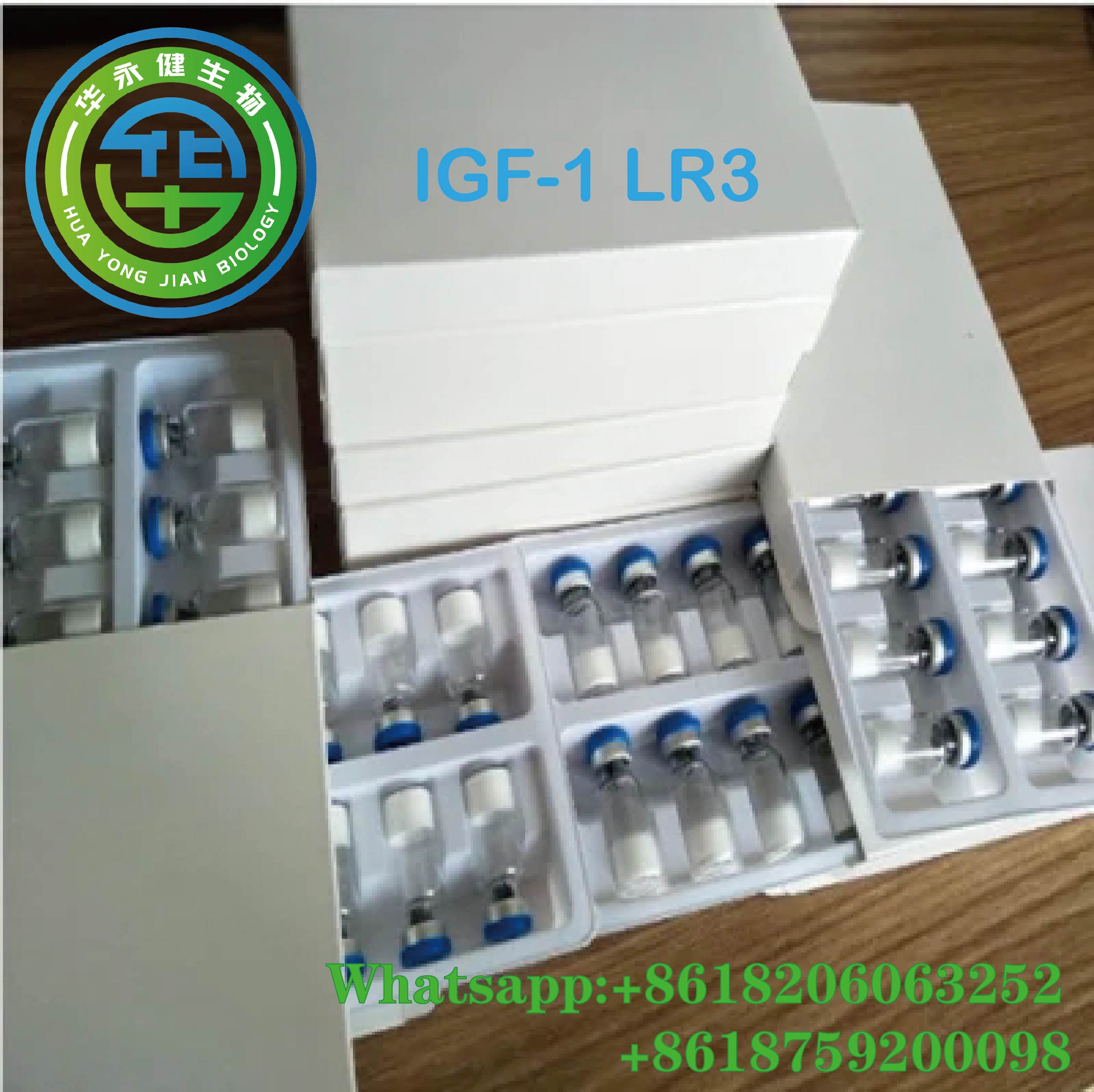 Factory Supply Raw Steroid Powder Wholesale Muscle Enhance Hormone Powder Raws Myostatin IGF-1 LR3 Peptides CasNO. 946870-92-4Steroids Hormone