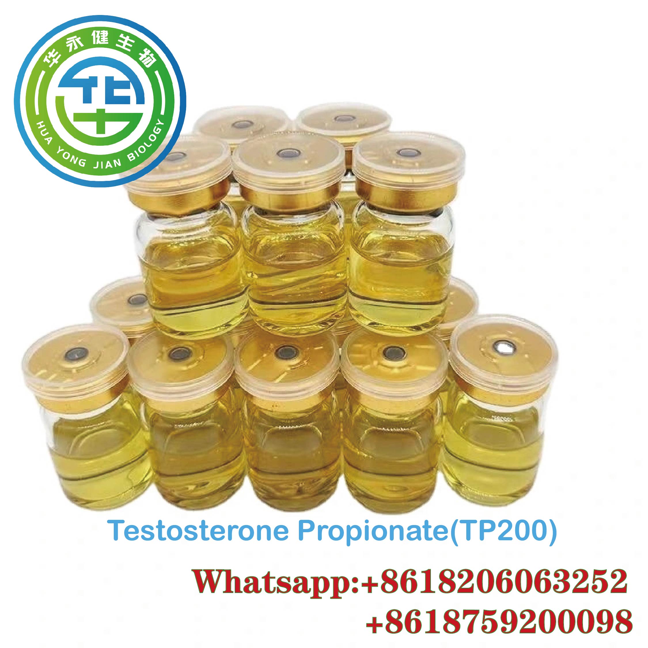 Semi Finished Testosterone Propionate 200  Anabolic Steroids TP 200 mg/ml For <a href='/bodybuilding-enhancement/'>Bodybuilding Enhancement</a>