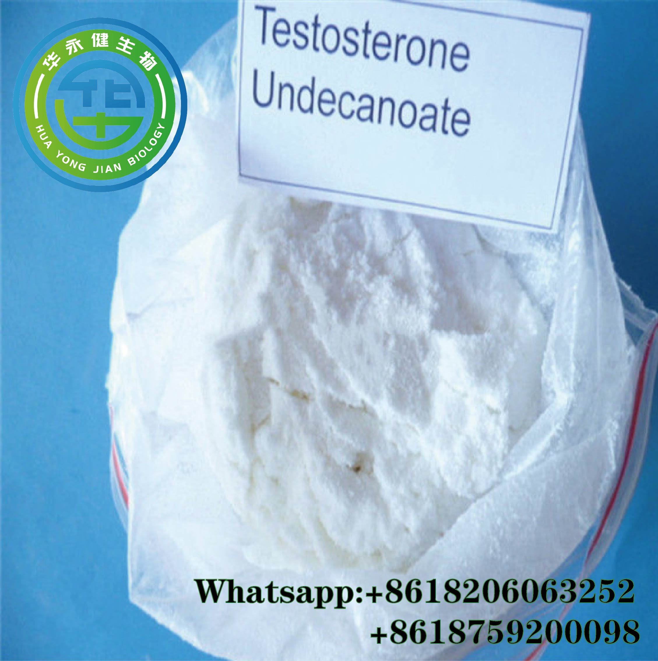 Test U Powder Strength and Gain Muscle Professional Manufacturer Testosterone Undecanoate CasNO.5949-44-0