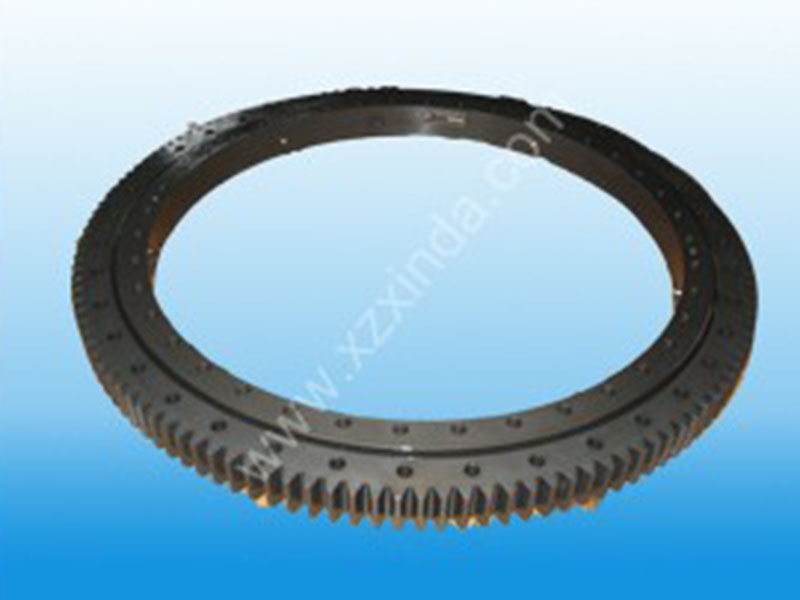 Light type profile slewing bearing