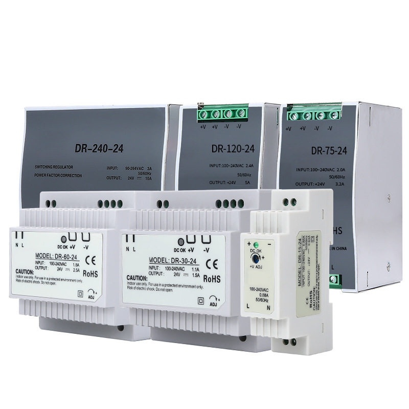 DR Series 5V 12A 60W Din Rail Power Supply DR-60-5