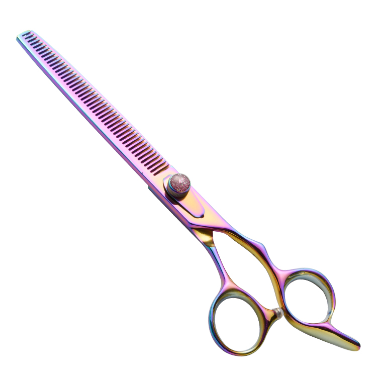 Multicolor Titanium Pet <a href='/grooming-shears/'>Grooming Shears</a> <a href='/dog-thinning-scissors/'>Dog Thinning Scissors</a>