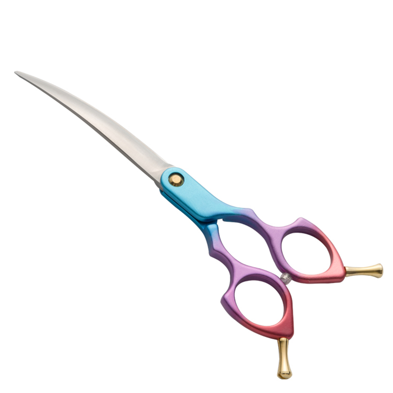 Professional Pet Grooming Shear Curved Blade <a href='/pet-grooming-scissors/'>Pet Grooming Scissors</a>