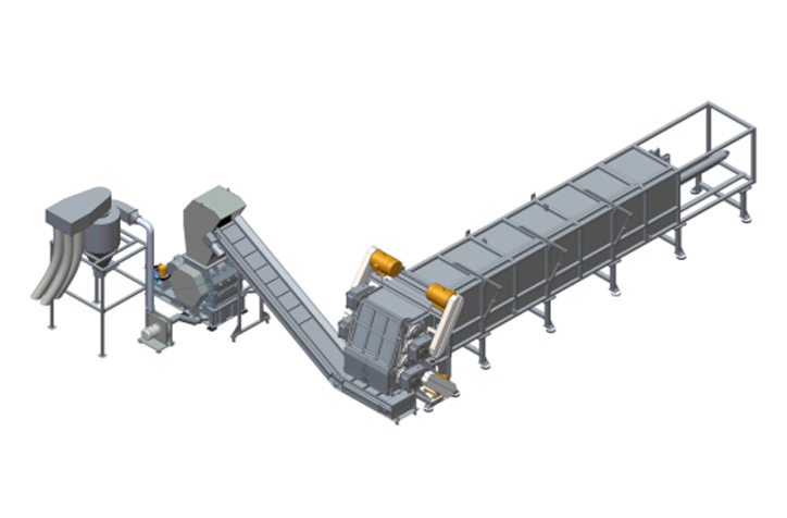 Horizontal shredder：Improvements and R&D based on Austria technology