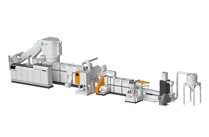 Non-Woven Two-Stage Plastic Granulator