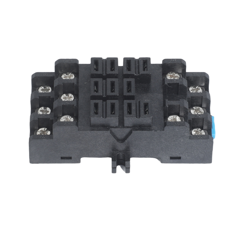 Taihua relay socket 38F used with <a href='/jqx-38f/'>JQX-38F</a> DIN RAIL mount 