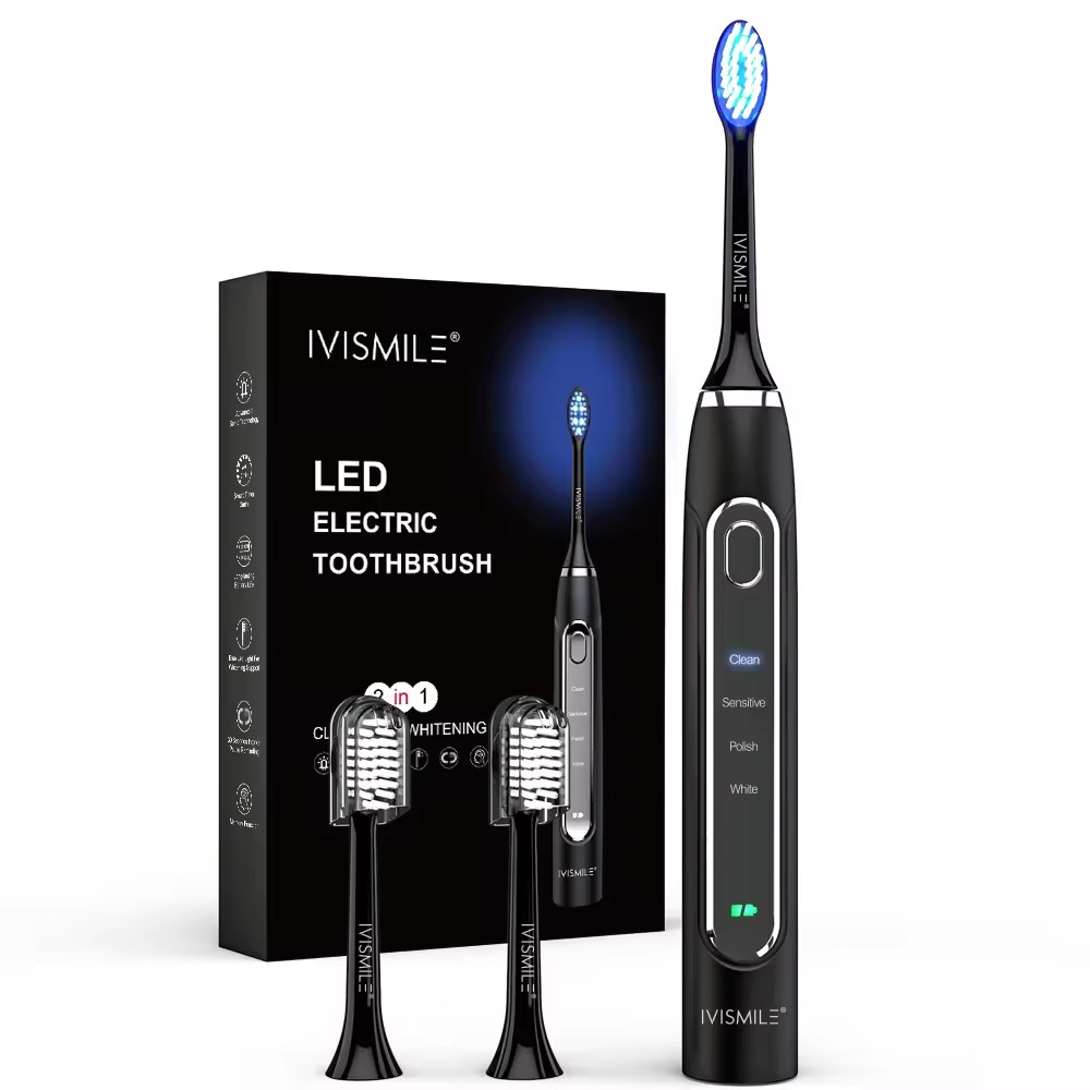 2024 Private Label  Intelligent Automatic Whitening Rechargeable <a href='/customized-electric-toothbrush/'>Customized <a href='/electric-toothbrush/'>Electric Toothbrush</a></a> with Led