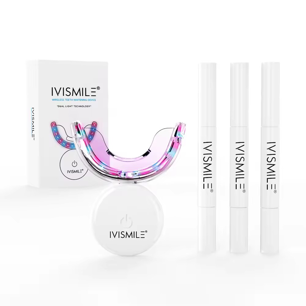 IVISMILE teeth whitening kit home use_teeth whitening kit private logo_teeth whitening kit