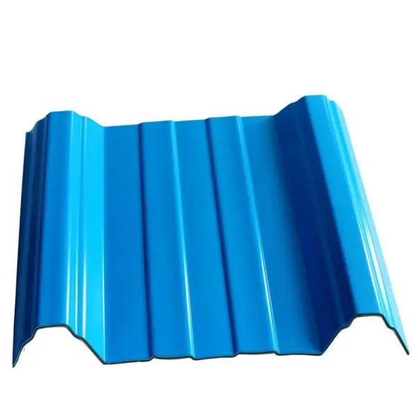 Trapezoidal Style Roof Sheet APVC Synthetic Resin <a href='/plastic-roof-tile/'>Plastic Roof Tile</a>s
