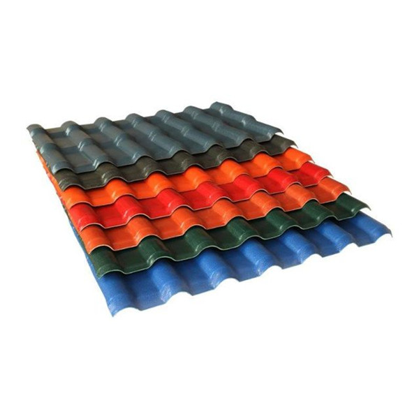 China Wholesale Peru Colombia Spanish Outside APvc <a href='/plastic-roof-tile/'>Plastic Roof Tile</a> Shingles