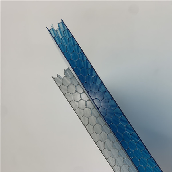 Hollow Polycarbonate Sheet PC Honeycomb sunshine sheet