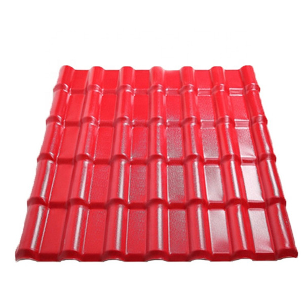 ASA Synthetic Resin Roof Tiles Heat Insulation Synthetic UPVC Roofing Tile for Villa