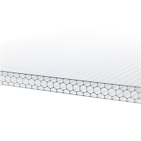 Baoding PC Honeycomb sunshine sheet for greenhouse
