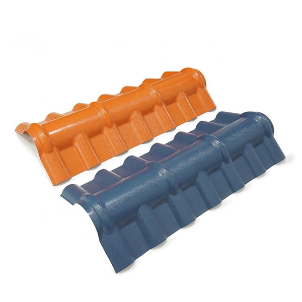 Pvc <a href='/asa-roof-sheet/'>Asa Roof Sheet</a> Accessories for ridge cap