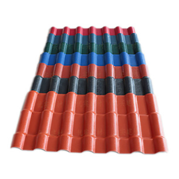 Villa <a href='/asa-pvc-tile/'>ASA PVC tile</a>s Spanish type Ecoroof Roofing Sheet
