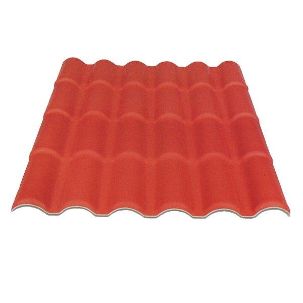 Roma Style ASA PVC Roof Tile synthetic resin <a href='/asa-pvc-roof/'>ASA pvc roof</a>ing sheet