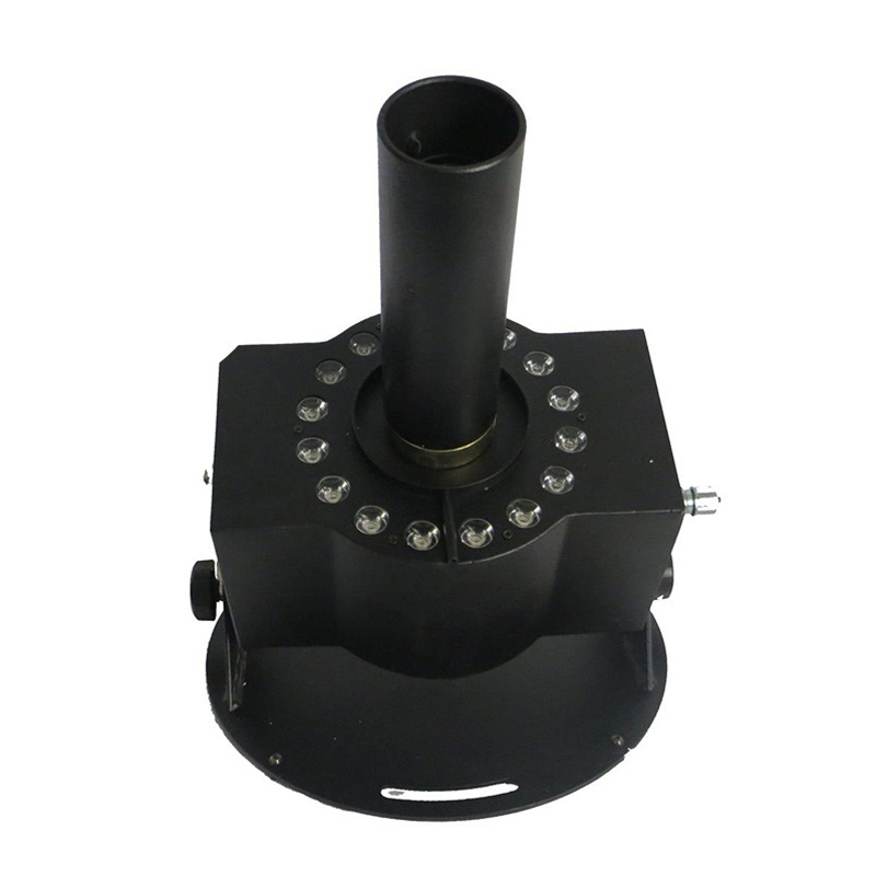 Professional DMX CO2 Blaster Jet Air Column CO2 Jet Machine 300W CO2 Cannon <a href='/fog-machine/'>Fog Machine</a> with RGB Lights Spray Height 6-8M