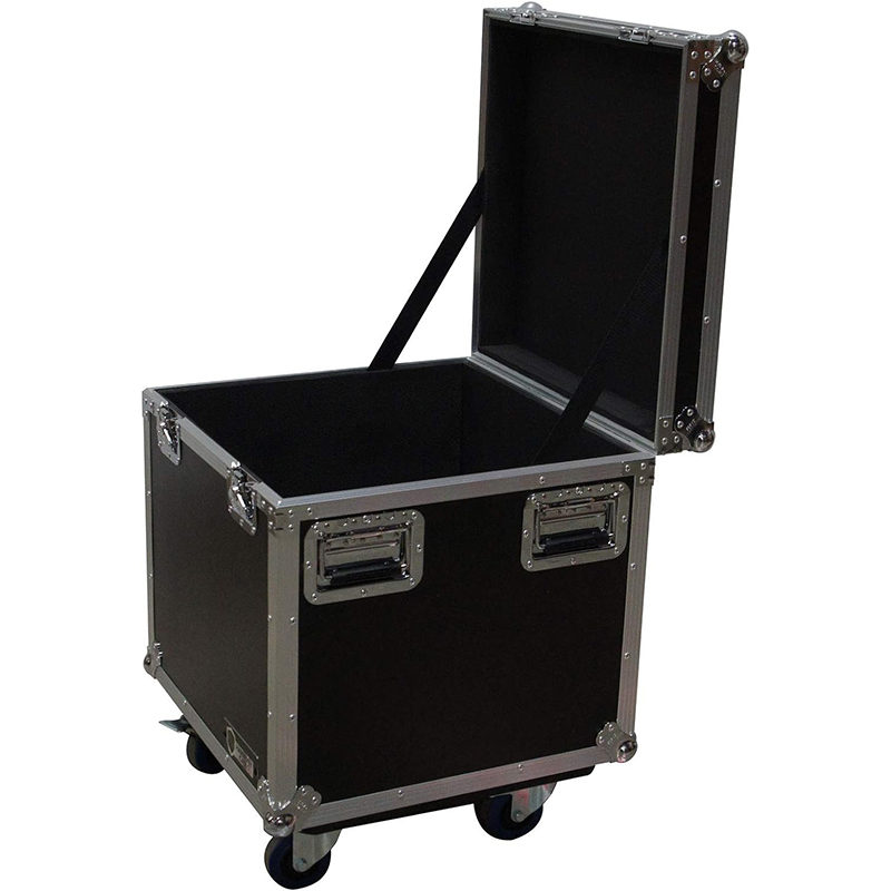Flight Case Custom Make All Stage Effect Machine Stage Light TV DJ Products <a href='/road-case/'>Road Case</a> With Wheel Storage Trunk Case Manufacturer
