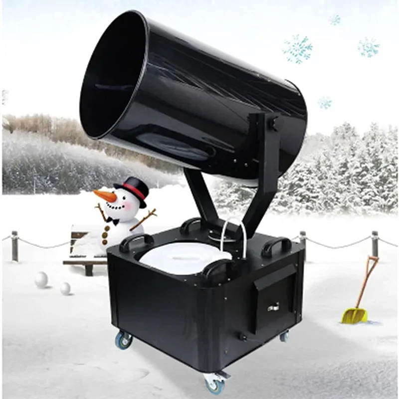  3000W Large Shaking Head <a href='/artificial-snow-machine/'>Artificial Snow Machine</a> Adjustable Snowflake Snow Storm Blizzard Blower Effect Winter Blizzard Machine for Christmas Halloween Holidays Snow