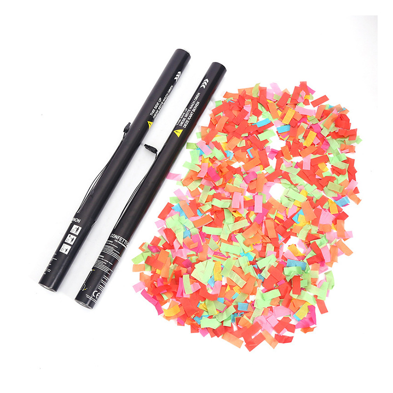  Electric Confetti Cartridge 80cm Confetti Cannon Confetti E Cartridge for Outdoor Birthday Celebrations Weddings and New Years Eve