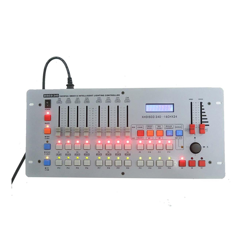 DMX Console 240 CH Stage Light DJ DMX512 Controller Operator Equipment DMX Console for Stage Lighting <a href='/fog-machine/'>Fog Machine</a>