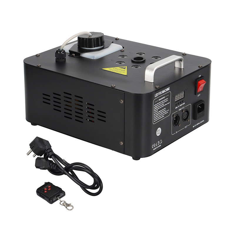 Vertical Fog Machine 900W DMX RGB 3 in1 6 LED Smoke Machine Wireless Remote Control <a href='/party-fog-machine/'>Party Fog Machine</a> DJ <a href='/halloween-smoke-machine/'>Halloween Smoke Machine</a> Up/Down Spray Stage Fogger Manufacturer