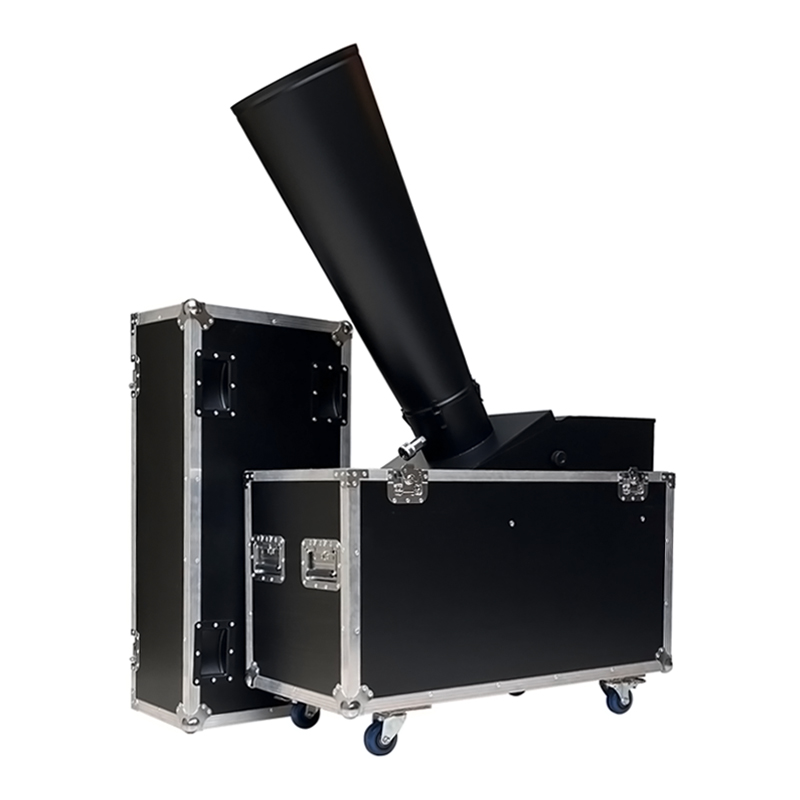 CO2 Big Aluminium Cast <a href='/confetti-machine/'>Confetti Machine</a> Hand Control CO2 Confetti Maker Continuous Flow Confetti Cannon Confetti Machine Shooter  for Wedding Party