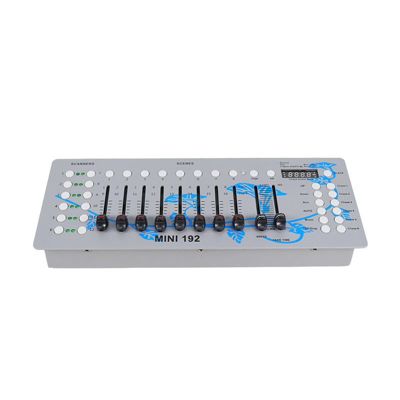 Topflashstar New DMX Mini 192 Controller Portable 4.2V 5600MA Battery Controller DMX Console 