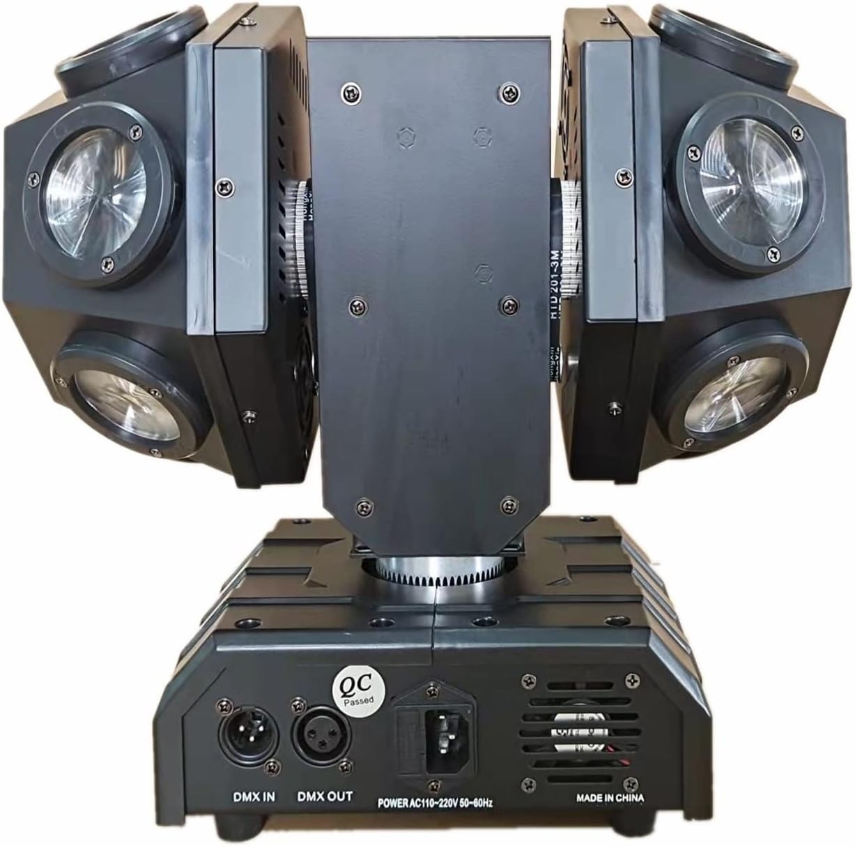 180W Two Head Football Led Beam Moving Head Wash Stage Light Rotating Beam Lights Stage DJ Led Pinspot Lights