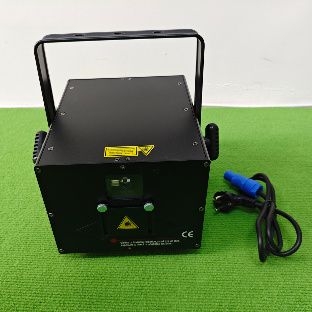 TOPFLASHSTAR Hot Selling 5W Wedding Laser Light RGB Full Color 3D Animation Projector Disco Dj DMX Wireless Bluetooth Laser Light 