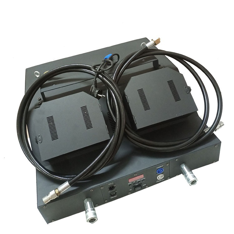 Topflashstar High Quality Co2 Jet Confetti Cannon Machine 10-12m Strong Power Double-head Blizzard Carbon Dioxide Paper Machine Color <a href='/confetti-machine/'>Confetti Machine</a>