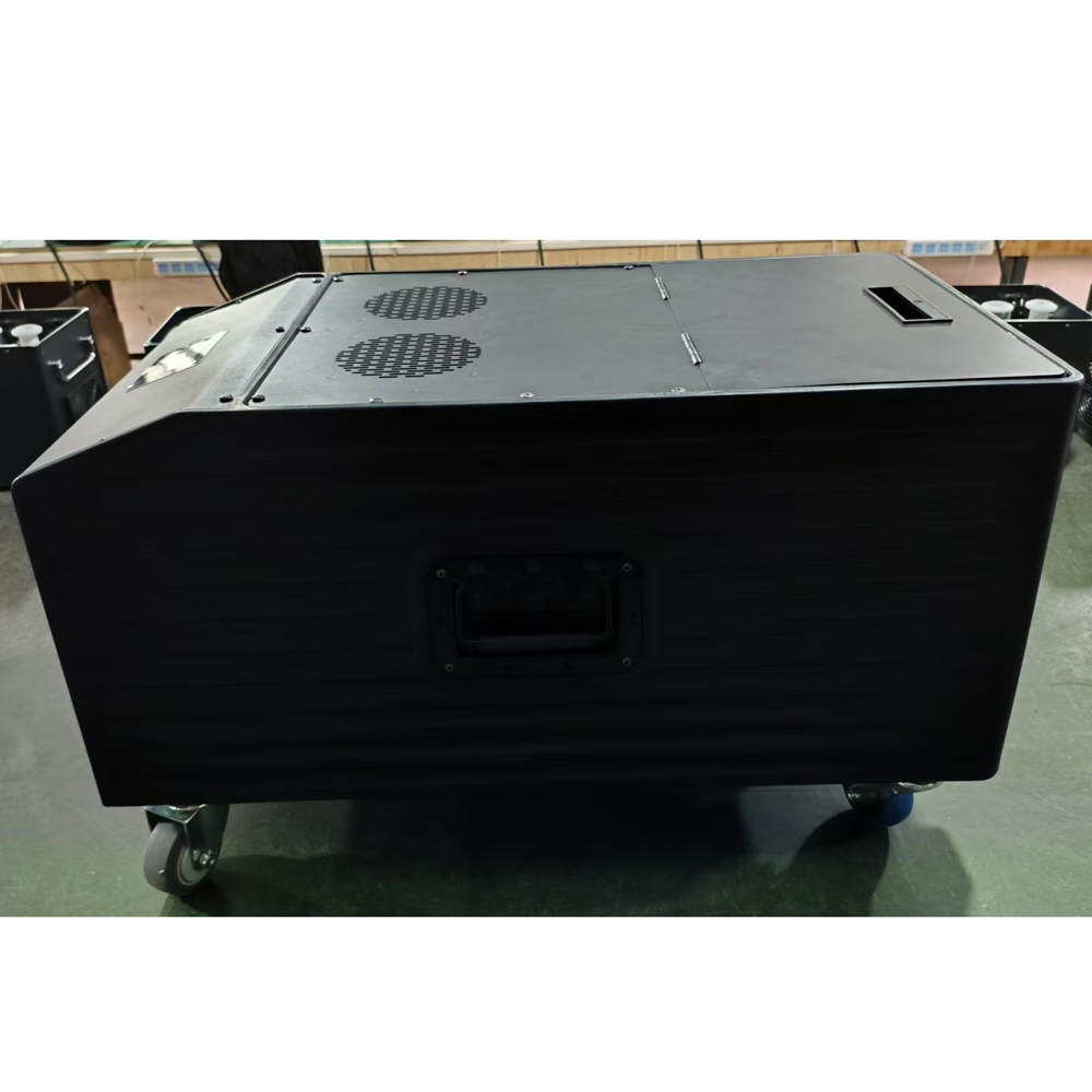 Topflashstar Newest 3000W Low Lying Fog Machine Water Base Fog Machine Double-head Low  Effect Smoke Machine Manufacturer