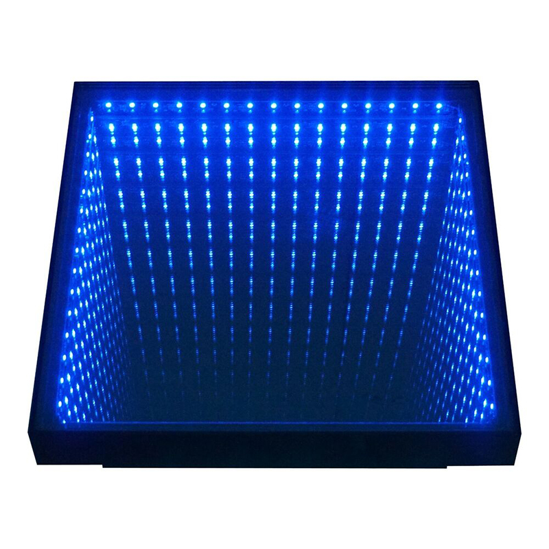 Waterproof 3D Dance Floor Wedding Infinite Mirror Portable Full RGBW <a href='/led-dance-floor/'>Led Dance Floor</a> Manufacturer For Wedding Party Show Nightclub