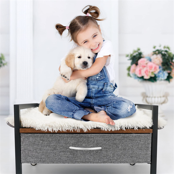 Wholesale Modern Wood Pet <a href='/cat-bed/'>Cat Bed</a> Frame with Drawer