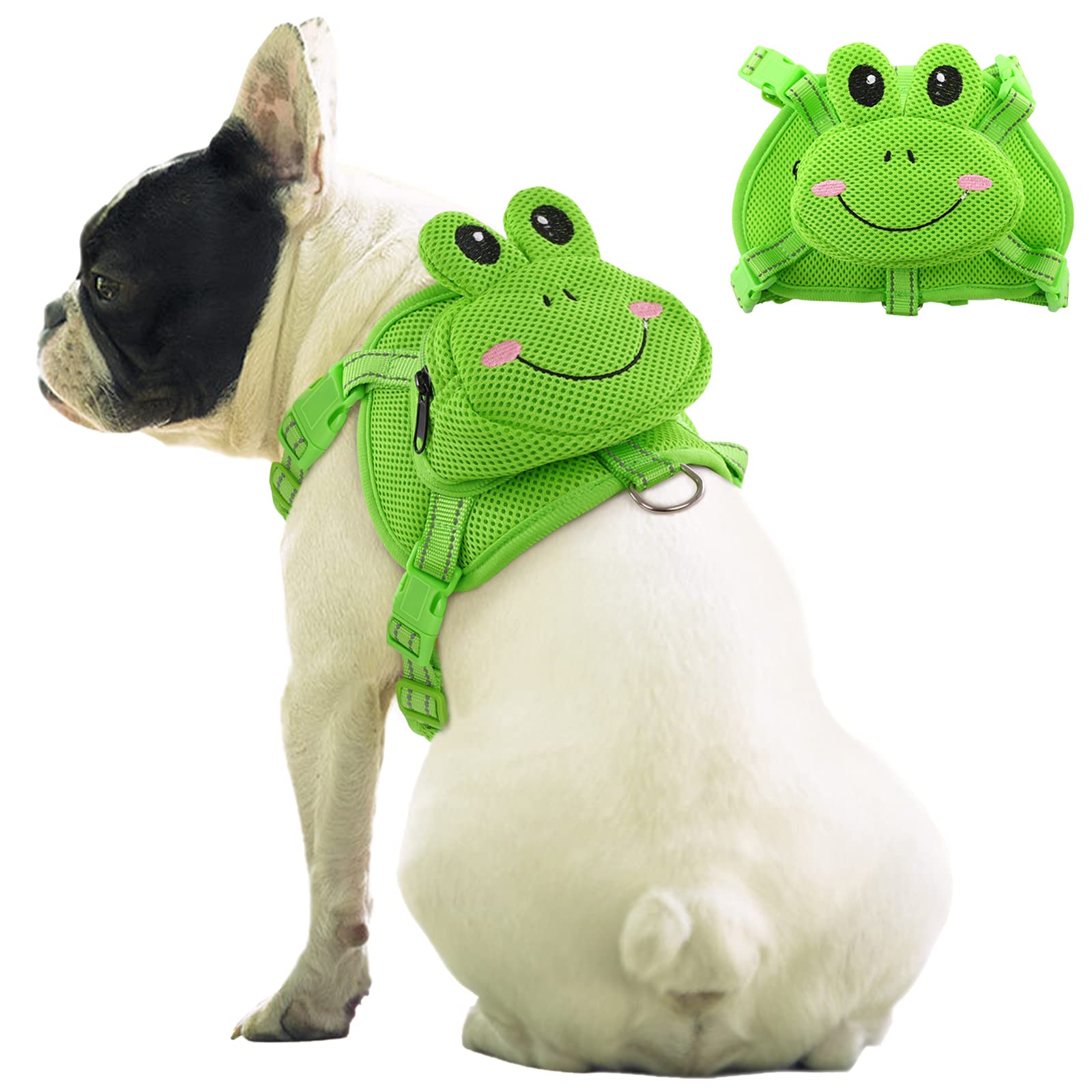 <a href='/no-pull-pet-harness-vest/'>No-Pull Pet Harness Vest</a> with Saddle Bag Pet Backpack Dog Backpack