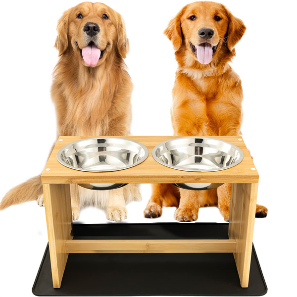 <a href='/elevated-feeding-station/'>Elevated Feeding Station</a> <a href='/dog-bowl-stand/'>Dog Bowl Stand</a> with 2 Bowls and a Nonslip Pad