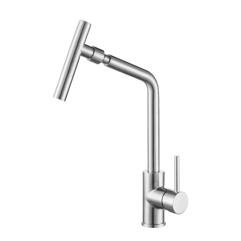 Stainless Steel Swivel Kitchen Faucet