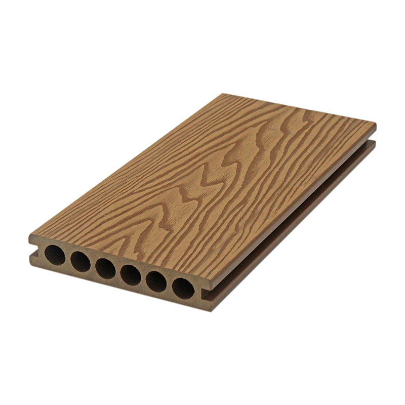 Waterpoof Swimming Pool WPC Decking Groove Finish Or Sanded 3D Embossed Finish WPC Flooring Composite Decking Factory