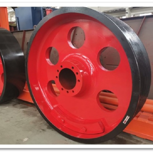 P&H2300 Flywheel Casting Part For Jaw Crusher-Shanbao,Metso,Sandvik,Terex ,Parker,Kueken Etc