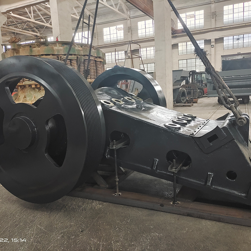 Pitman with Flywheel Suitable for Model CJ615 JM1511 SANDVIK Jaw Crusher