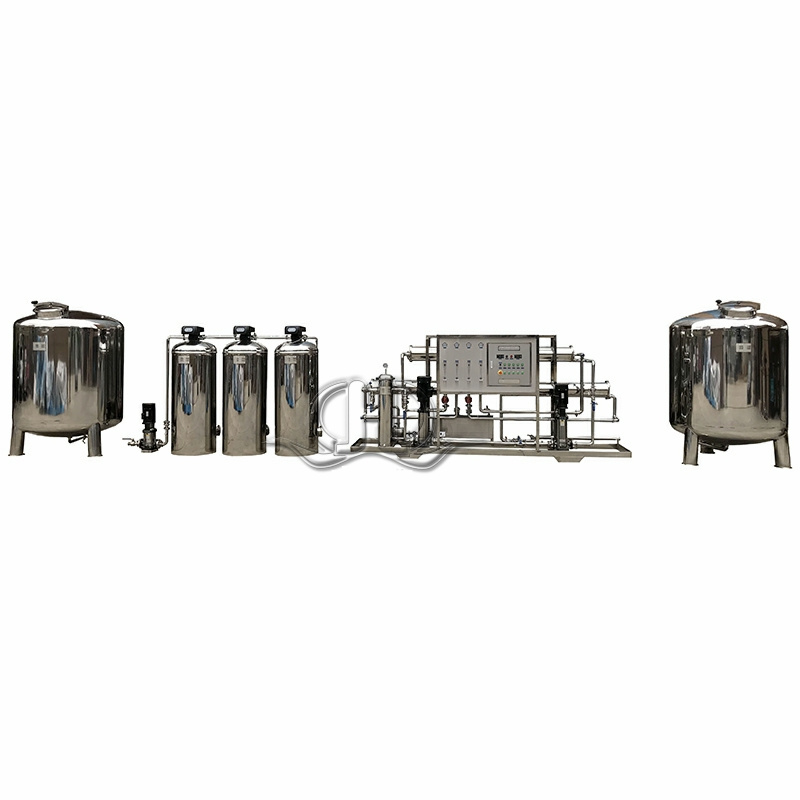 Two stage reverse osmosis plant purified water machine