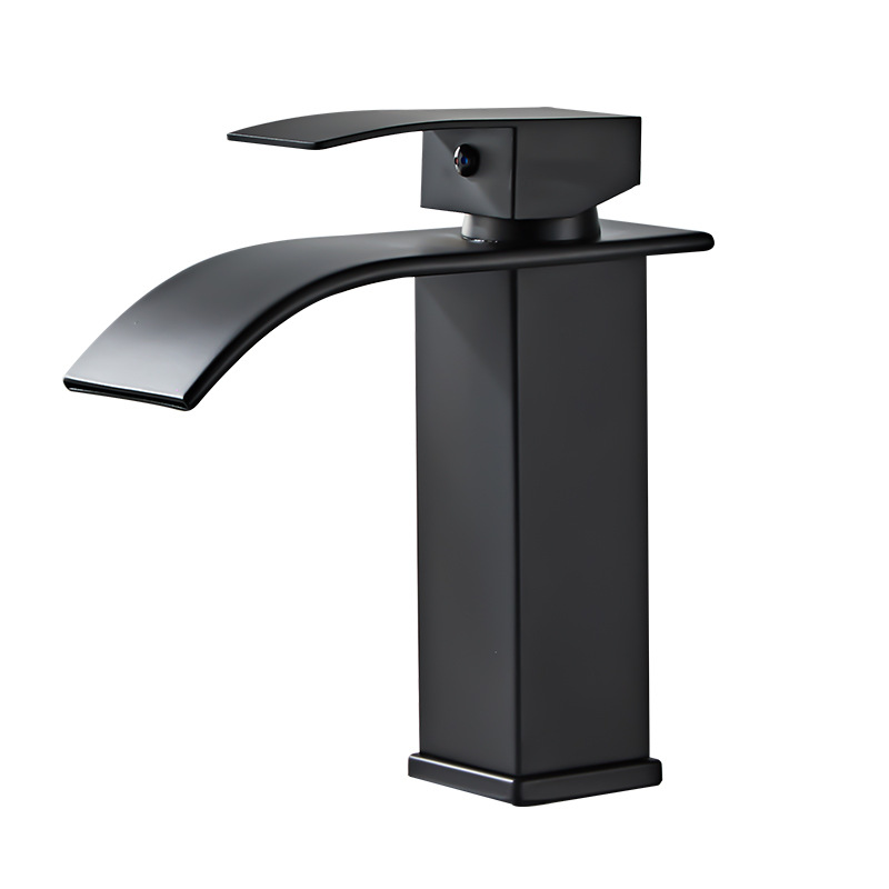 Tall Waterfall Basin Tap Vanity <a href='/tap-mixer/'>Tap Mixer</a>