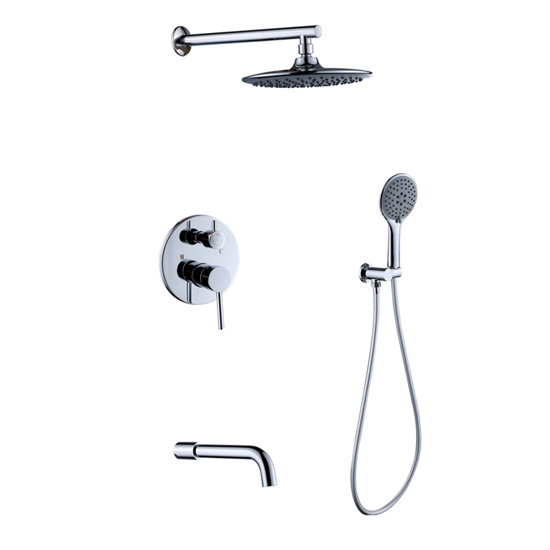 Round 3 way <a href='/concealed-shower/'>Concealed Shower</a> System