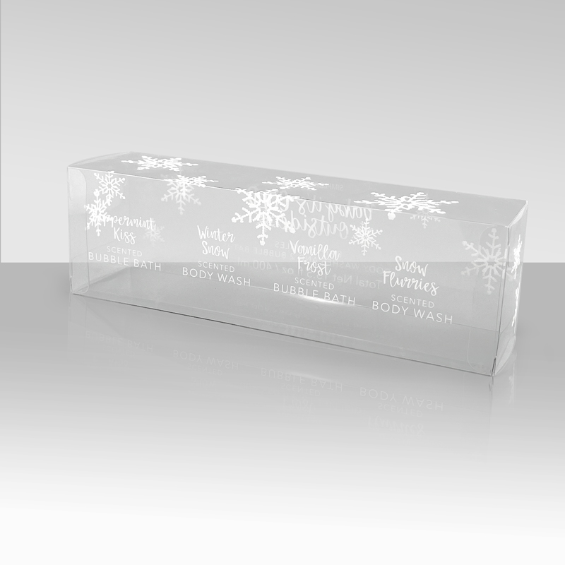 Flat Folding Clear Pvc Box Gift packaging solution