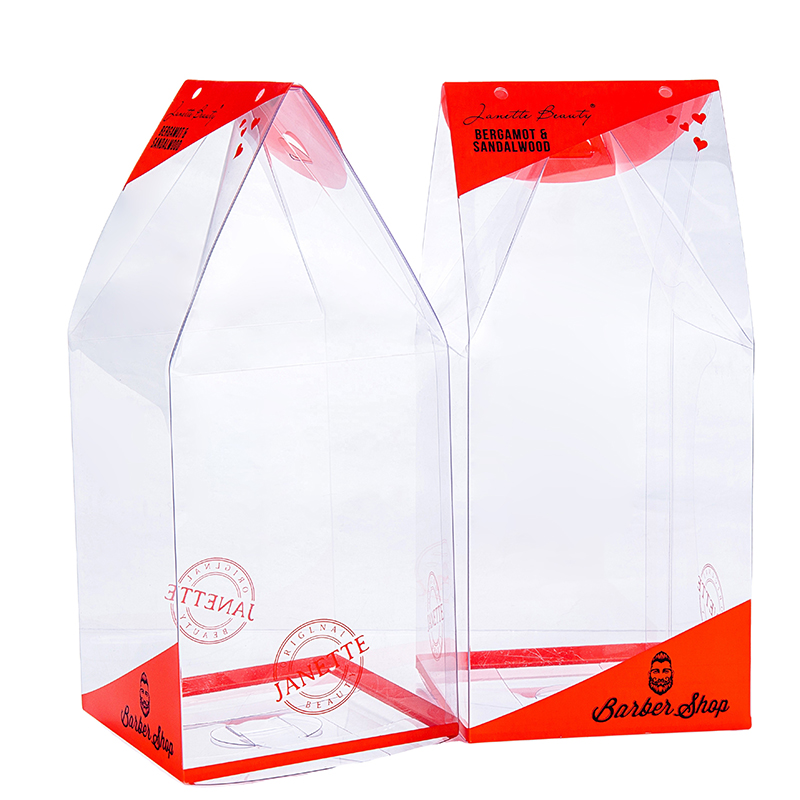 High Quality PET Custom Plastic <a href='/packaging-box/'>Packaging Box</a> With Printing For Cosmetic Skin Care Set Acetate Box