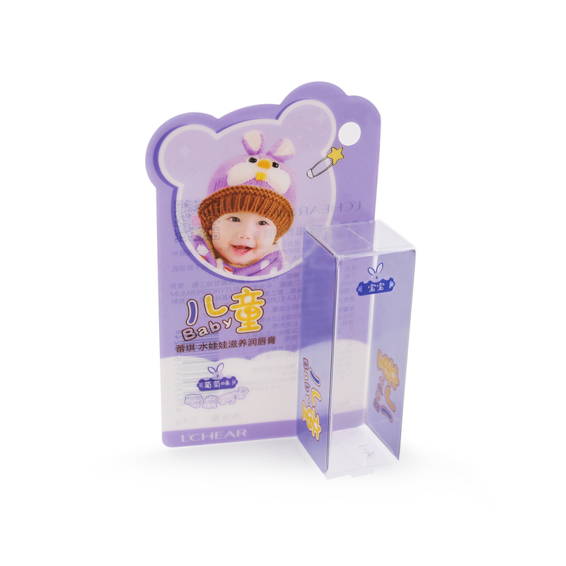 Custom 5ML 7ML 10ML Car perfume plastic packaging box small lipstick box clear box for perfume bottle