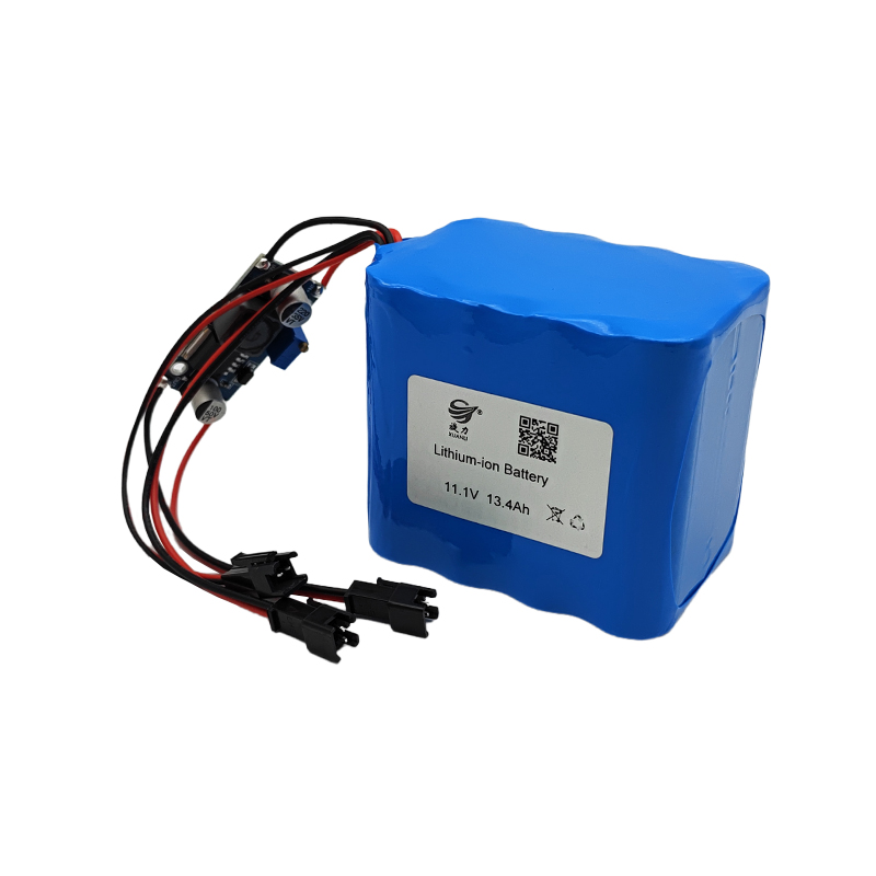 11.1V Cylindrical lithium <a href='/battery/'>battery</a> <a href='/18650/'>18650</a> 13400mAh 